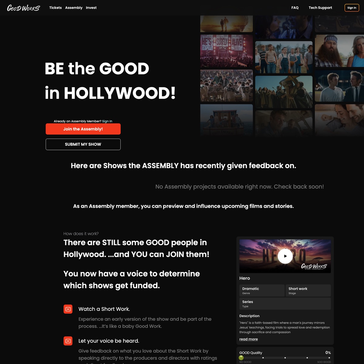 GoodWorks Hub — project preview