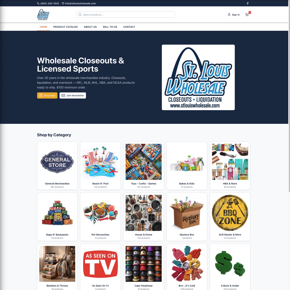 St. Louis Wholesale — project preview